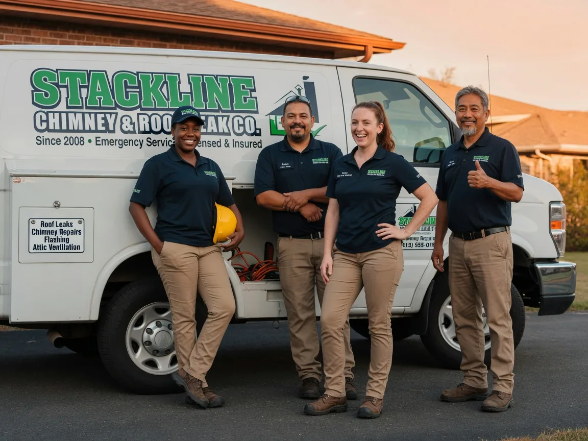 Chimney flashing repair company in Clover, VA